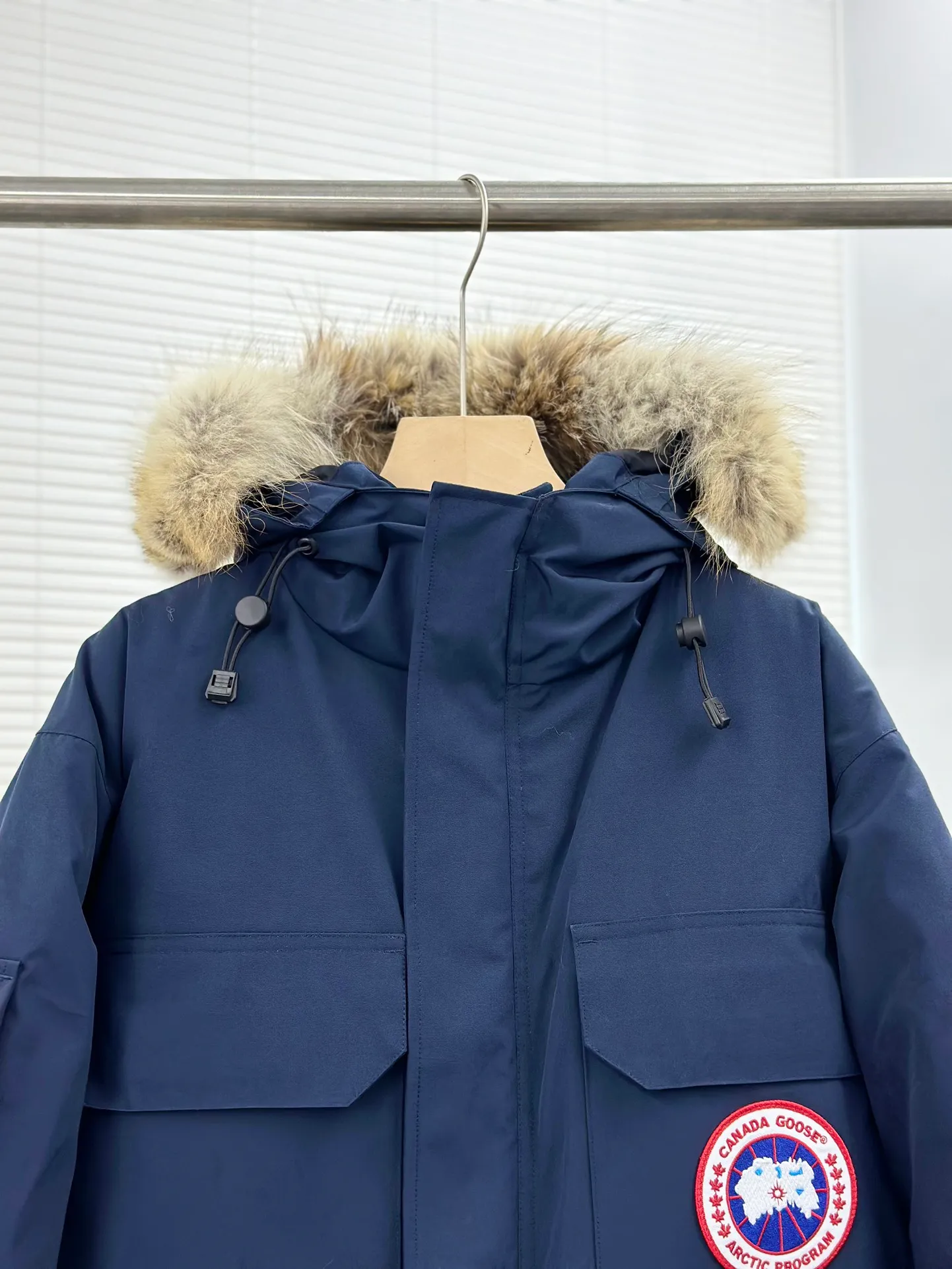 P780 𝗖𝗮𝗻𝗮𝗱𝗮 𝗚𝗼𝘀𝗲 / 🇨🇦 Canada Goose New Version 08 Down Jacket - Navy Blue